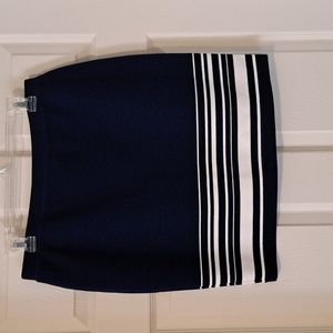 Max Studio Navy Skirt